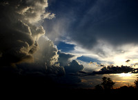 Storm over Everglades